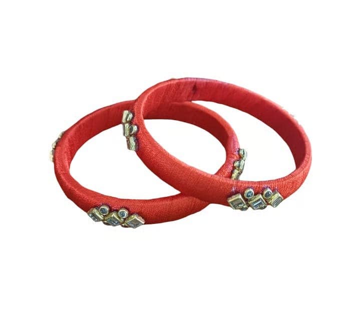 Traditional Handcrafted Bangles with Embellishments