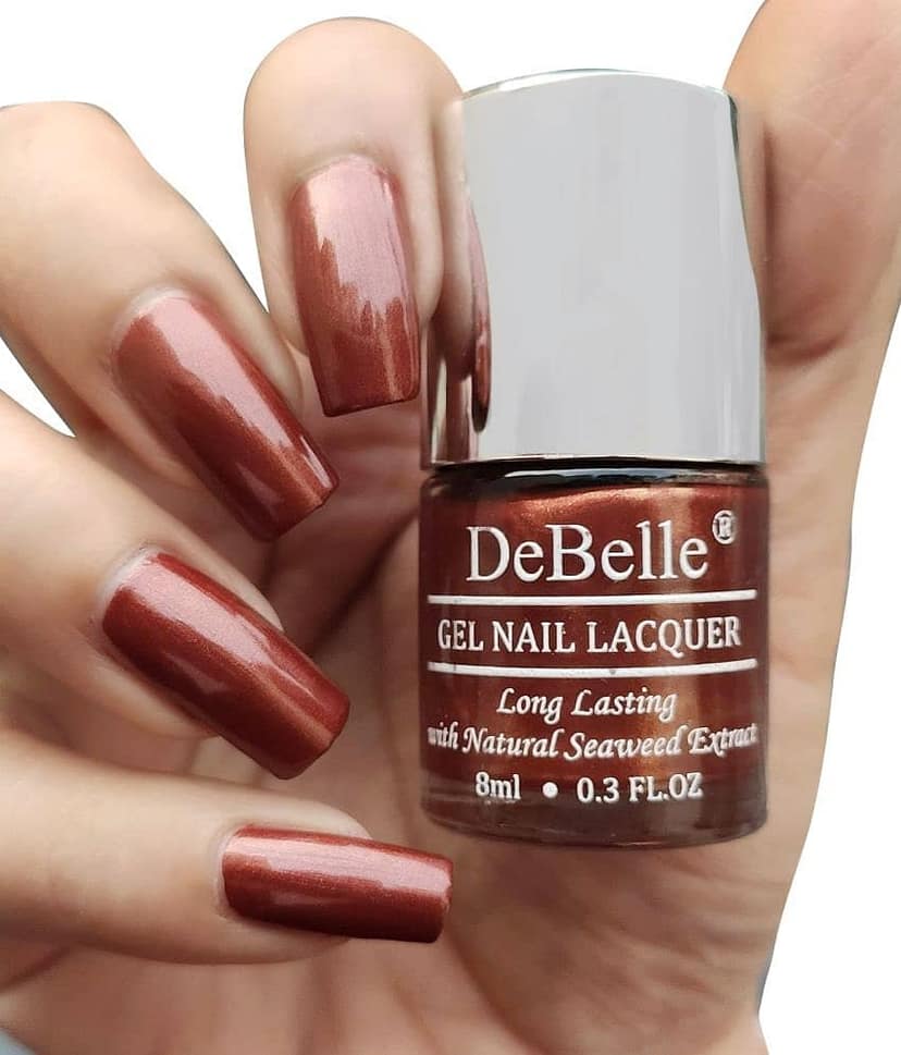 DeBelle Bronze Onyx Metallic Nail Polish 8 ( Pack of 1 )