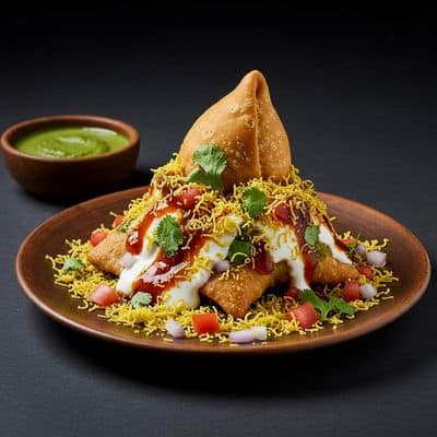 Samosa Masala Chaat
