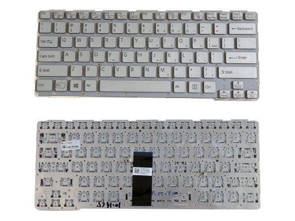 Sony Laptop Keyboard replacement for Sony SVE 14 SVE14 SVE141 SVE1411 SVE1412 SVE1413 Series(WHITE)