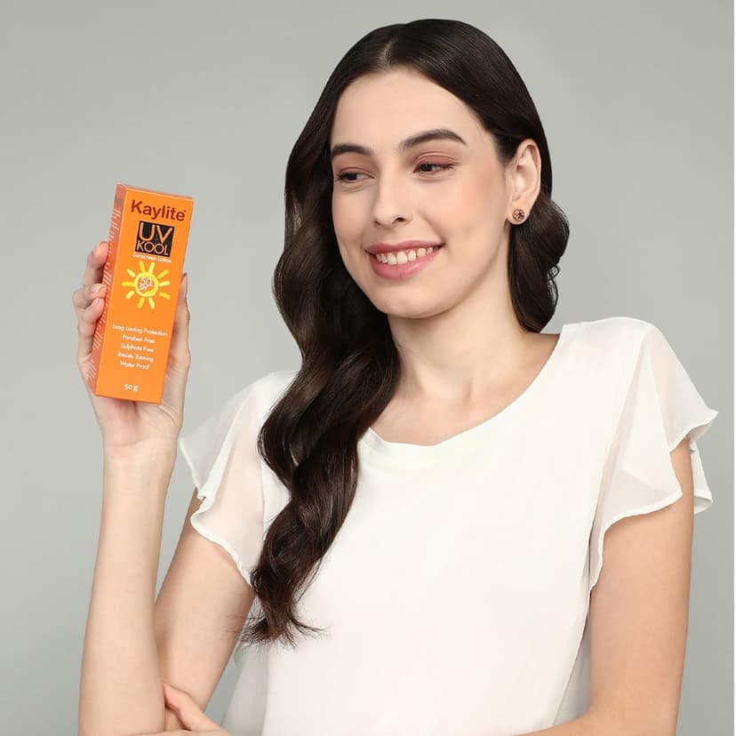 Kaylite Safe Sun Sunscreen Cream SPF 50 PA++,UVA & UVB, 50 GM view 5