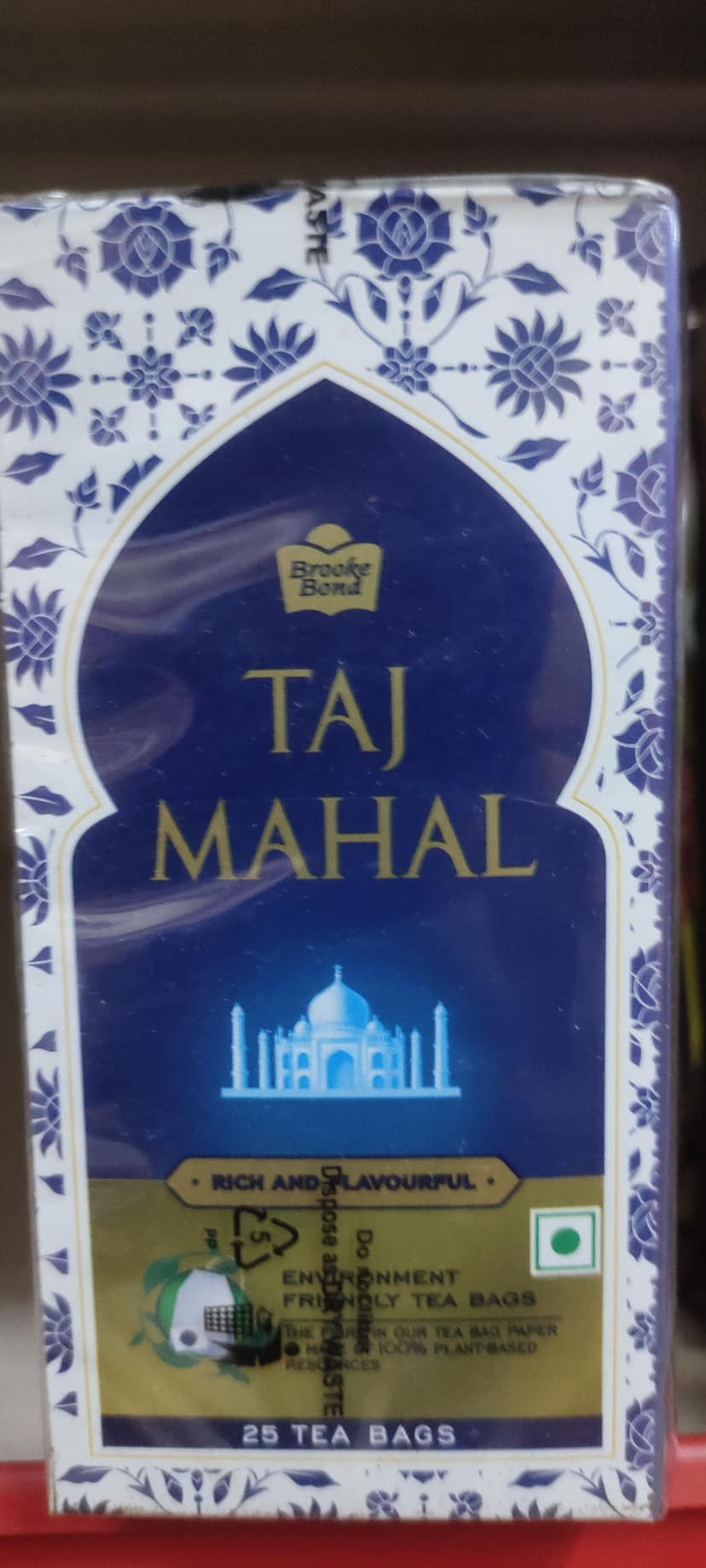 Brooke bond taj mahal rich and flavourful tea bags