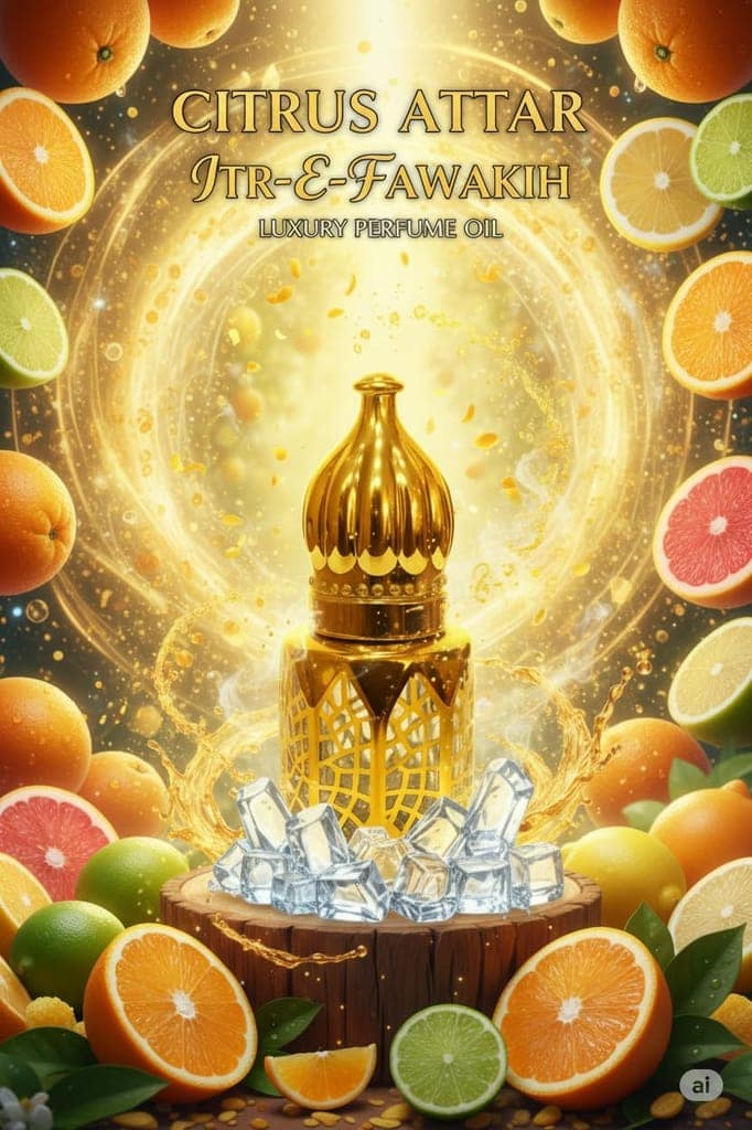 Lemon Attar | Nimbu Fragance - Fresh & Long Lasting Lemon Fragance for Men & Women | Alcohol-Free by LinBerlin view 5