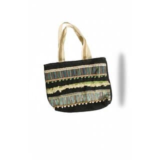 Boho Weave Handcrafted Mini Tote