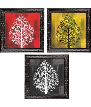 Indianara - Abstract Painting With Frame
