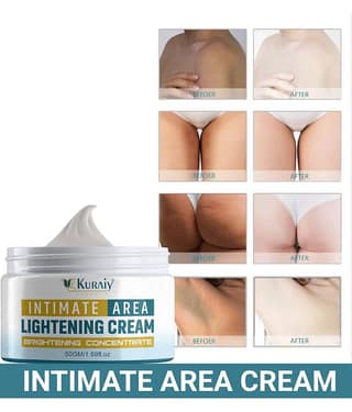 KURAIY Skin Lightening Non-Sticky Cream Best for Melasma, Pigmentation.