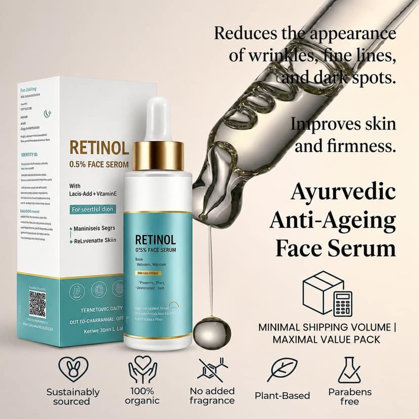 Elegantra 24-Hour Radiant Glow Combo Pack – Vitamin C & Retinol Face Serum Duo for Intense Skin Brightening, Anti-Aging & Deep Rejuvenation | Pack of 2 (30ml Each) view 5