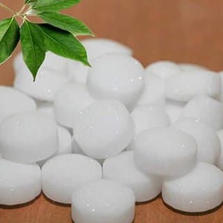 AryAyurveda Natural Camphor Tablets 15 pcs (Kapoor) Long Lasting Aroma for Puja, Aarti Home Fragrance