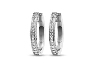 Single Band Classic Hoop Earrings