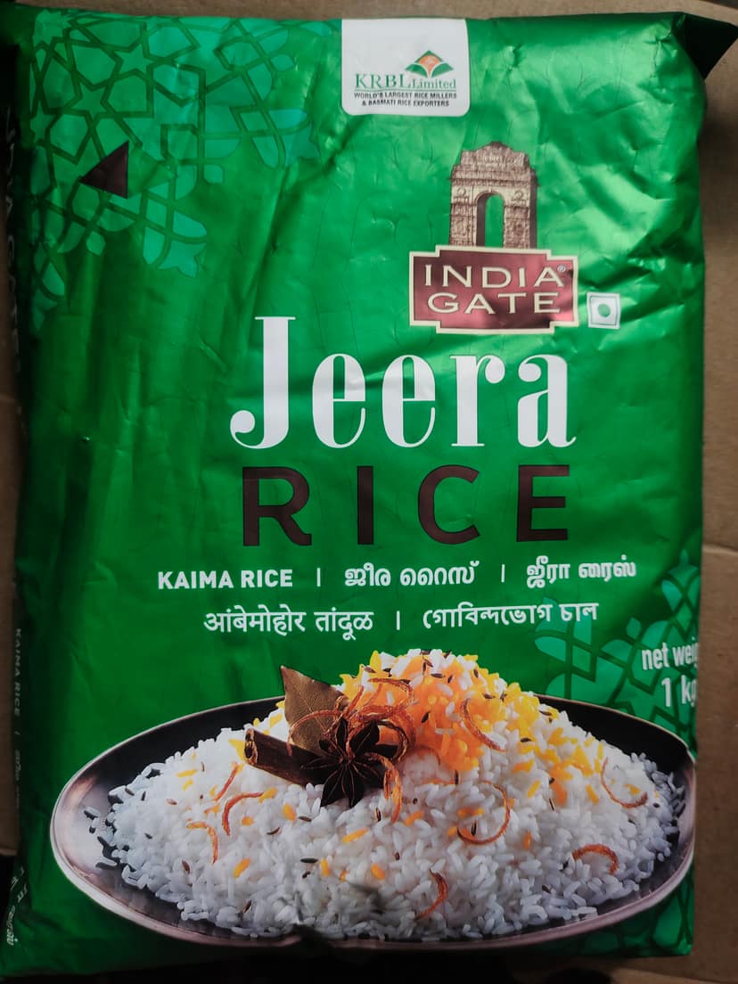 India gate jeera rice