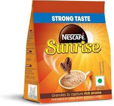 Nescafe Sunrise Instant Coffee - Chicory Mix, Rich In Aroma & Flavour, 200 G Pouch