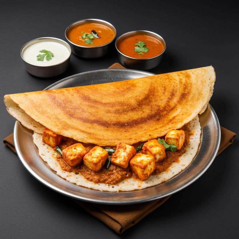 Tandoori Paneer Dosa