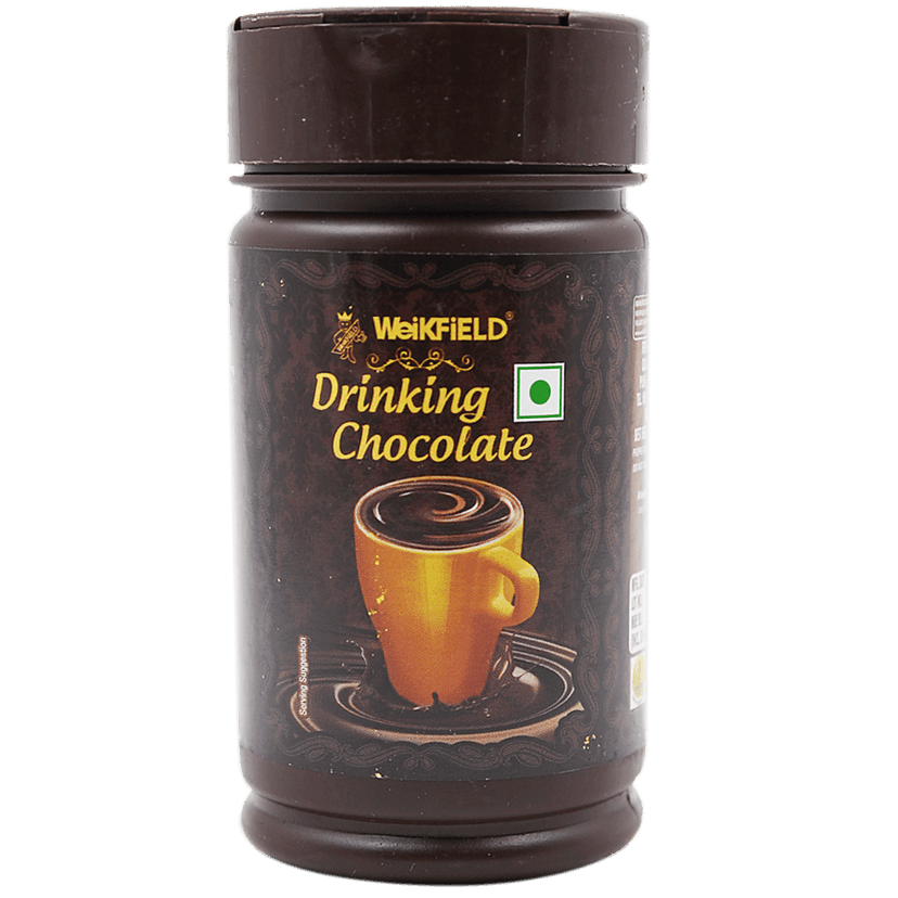 Weikfield Drinking Chocolate Powder, 100 G Bottle