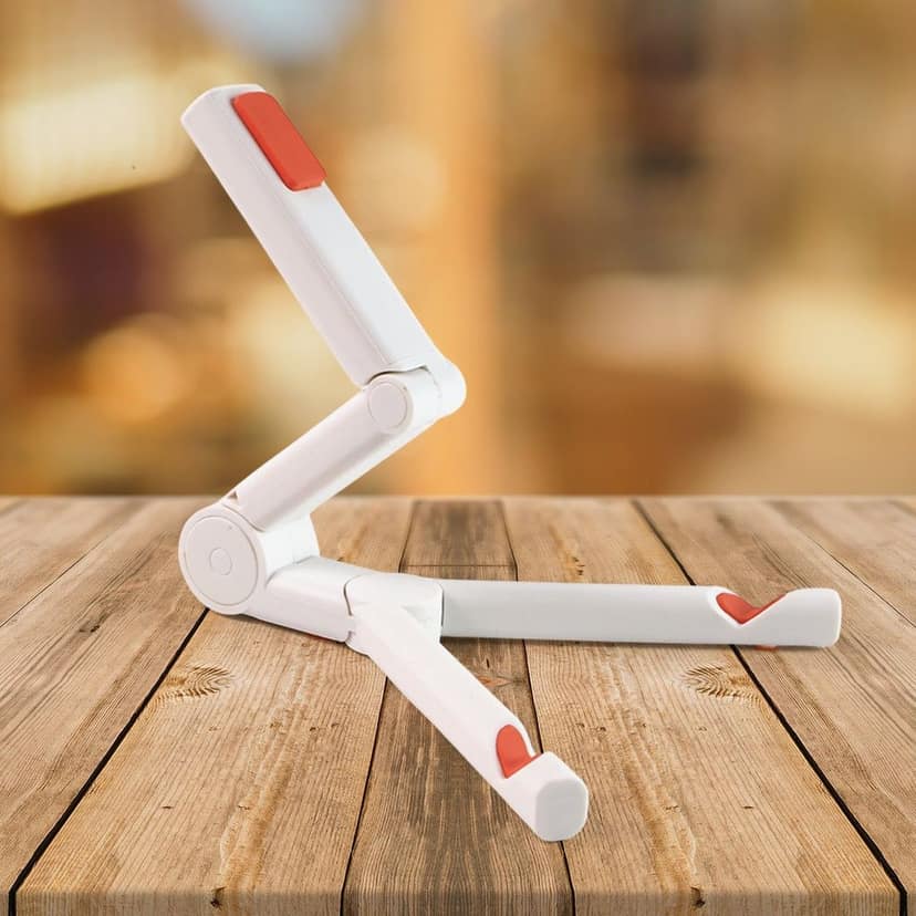 Multipurpose Adjustable Foldable Mobile Phone & Tablet Stand (1 Pc) view 3