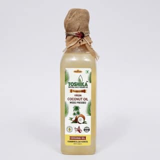 Toshika Wood Pressed Virgin Coconut Oil (1 Litre) - 1 L - One bottle