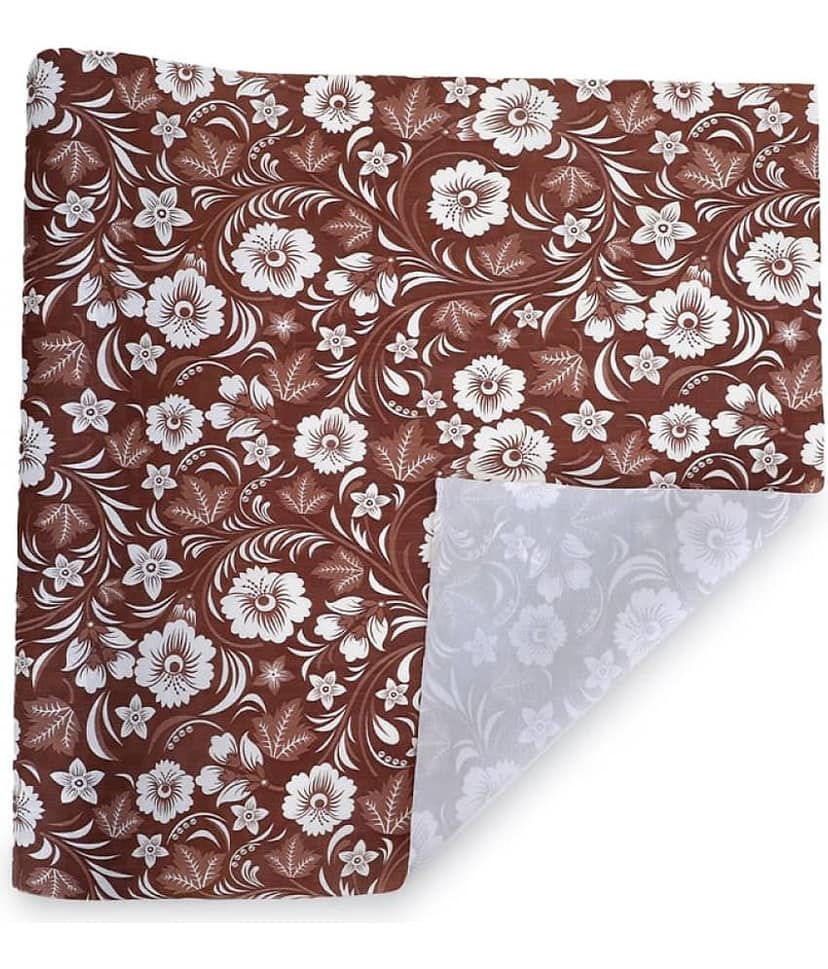 Single PVC Brown Kitchen Shelf Cover Cover view 2