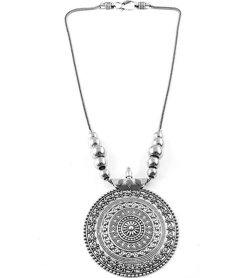 Jewar Mandi - Black Pendant ( Pack of 1 )