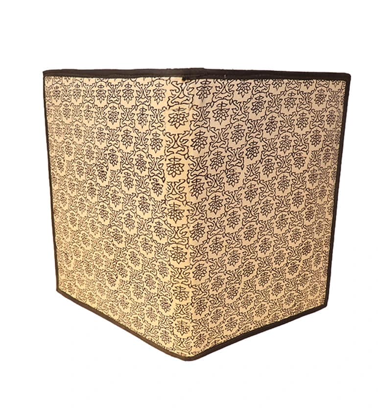 Traditional handcrafted Fabric File Folder – floral printed view 3