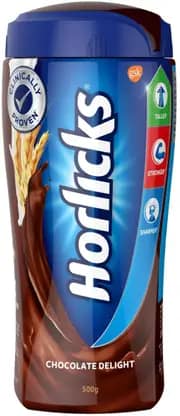 Horlicks Health & Nutrition Drink - Chocolate Flavour, 500 G Jar