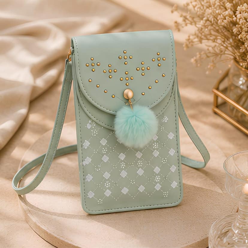 Blush Bloom Mobile Sling Bag view 3