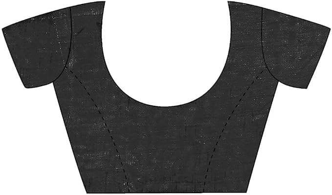 AKHILAM Women's Heavy Georgette Sequence Work Saree With Unstitched Blouse Piece view 5