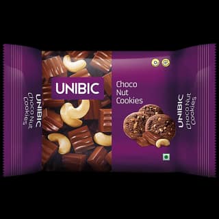 Unibic Cookies - Choco-Nut, 150 G Pouch