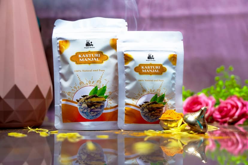 Kasturi Manjal, Wild Turmeric 1 Kg view 2