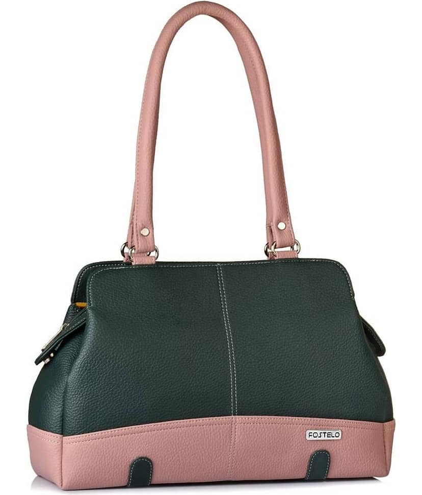 Fostelo - Maroon PU Shoulder Bag view 2