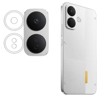 ISAAK Back Camera Lens Protector compatible for Poco X8 5G (Pack of 1)
