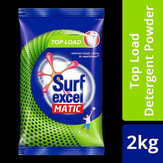 Surf Excel Matic Top Load Detergent Powder, 2 Kg