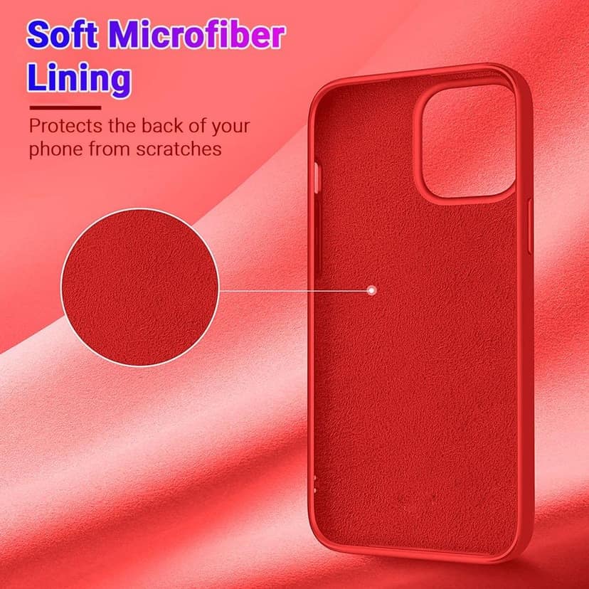 LIRAMARK Liquid Silicone Soft Back Cover Case for Apple iPhone 14 Plus (6.7 inch) view 5