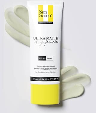 Sunscoop Ultra Matte Dry Touch Smooth SunscreenSpf50+ | Pa+++ | Uva Uvb For Combination To Oily Skin, 45gm (Pack of 1)