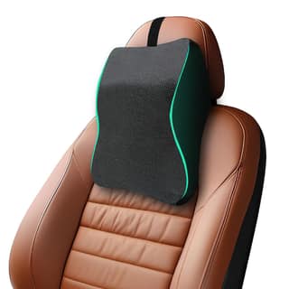 Trajectory Car Seat Headrest with ADVANCEDX Memory Foam & GRIDMATRIX Fabric Ergonomic Neck Pillow for Ultimate Support, Neck Pain Relief, Breathable & Washable Cover Ideal for Men & Women Trajectory Car Seat Headrest with ADVANCEDX Memory Foam & GRIDMATR