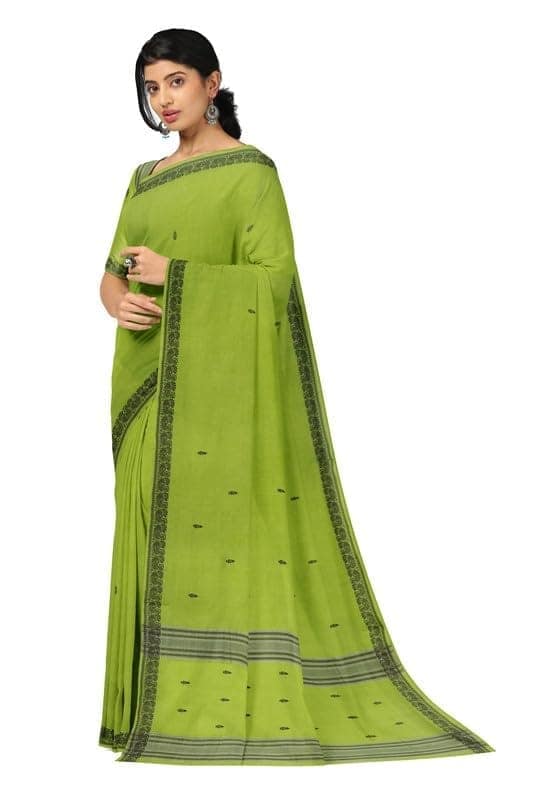 APCO Handloom (A Andhra Pradesh Govt Emporium)- Women's Traditional Pure Handloom Bandar (Polavaram) Cotton Saree | BCS0037 view 2