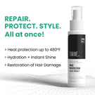 ThriveCo Heat Protector Hair Spray, 150ml | For Men & Women