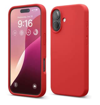 LIRAMARK Liquid Silicone Soft Back Cover Case for Apple iPhone 16 Plus