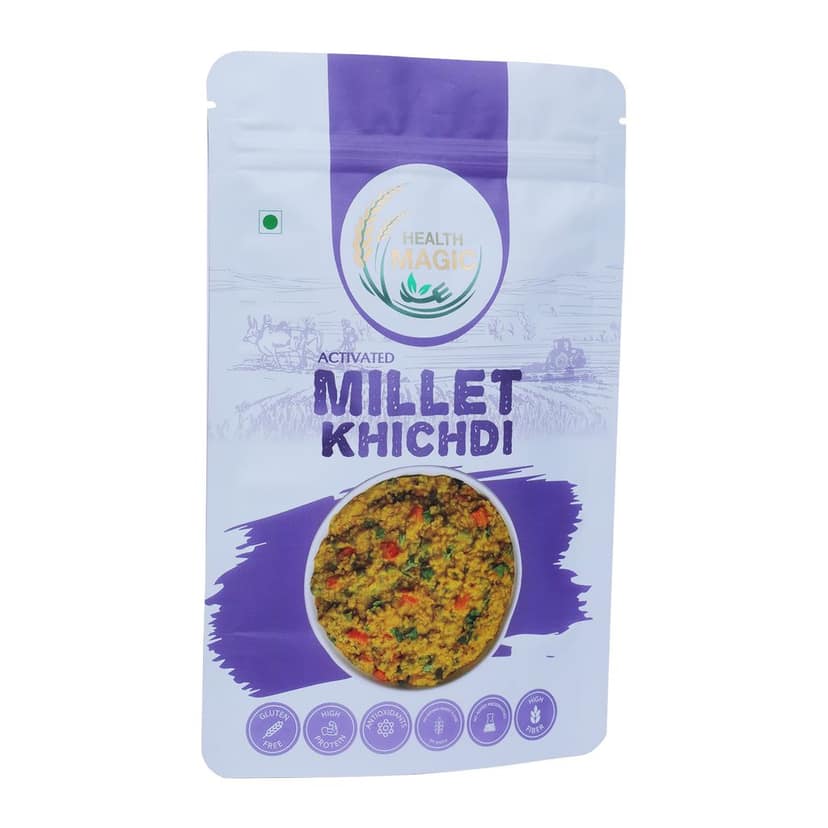 Health Magic Activated Millet Khichdi - Gluten-Free, High Protein, Fiber Rich view 3