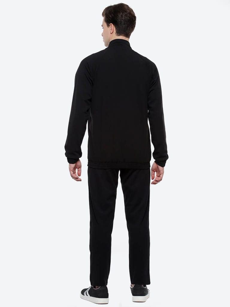 Spike Men's Black & White Track Suit view 4