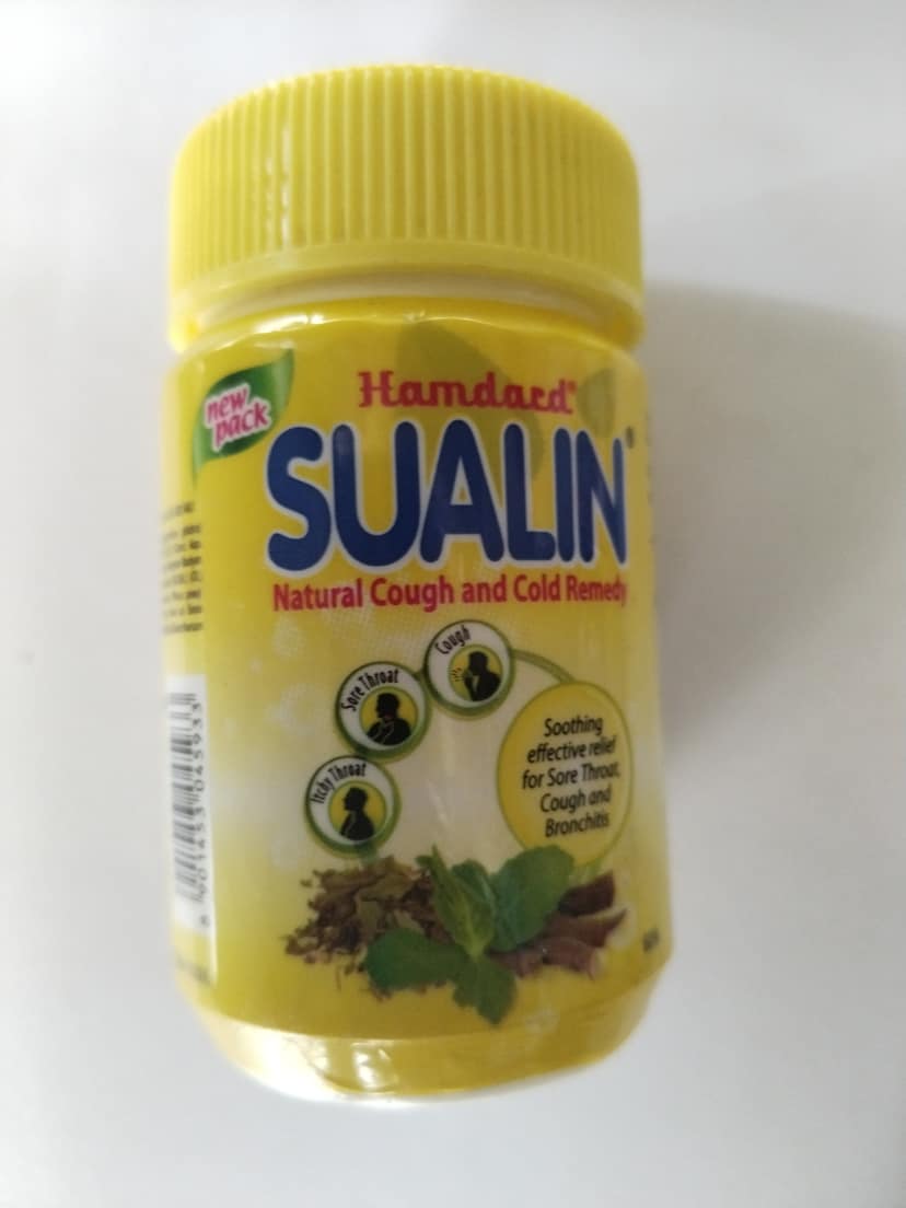 Hamdard sualin natural cough and cold remedy 60tablets