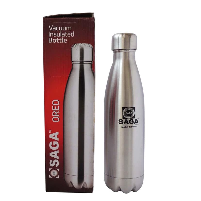 Vacuum Oreo Stainless Steel Bottle 500 ML Hot & Cold Flask (SMAS047 B) view 3