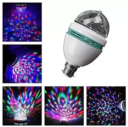 Elecsera Diwali Light Rotating Project LED Crystal Bulb Magic Disco Light Night Lamp for Party view 5