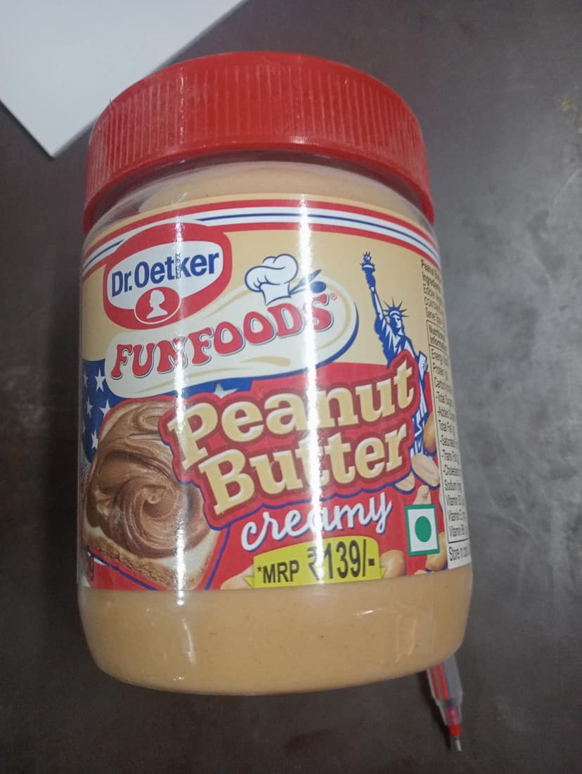 dr.oetker funfoods peanut butter