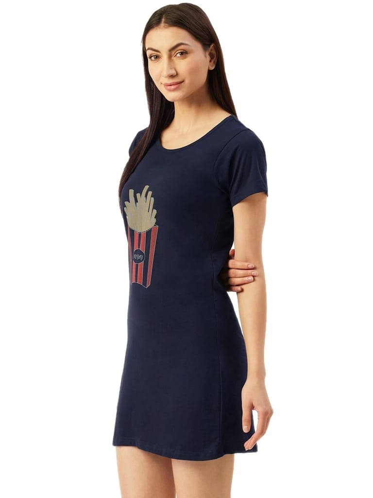 Klamotten Women's Printed Sleepshirt DB18N8 view 4