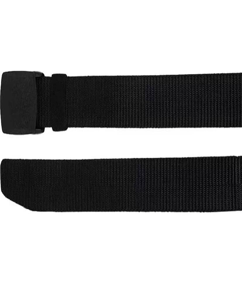Om Developers - Black Canvas Men's Casual Belt ( Pack of 1 ) view 2