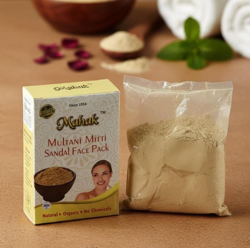 DHRUVINSRI 12791 100gram Herbal Tan Removing Multani Mitti Face Pack For Skin Care Age Group view 6