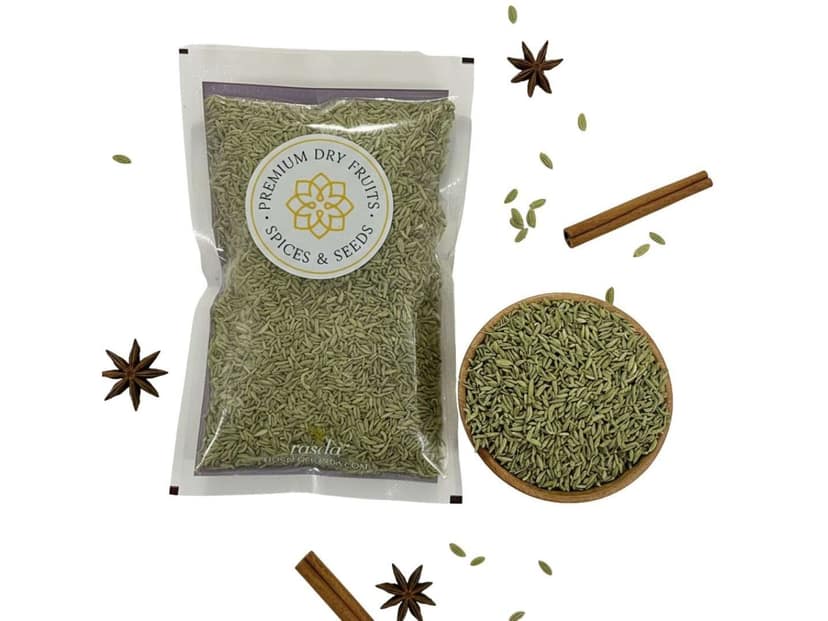 Rasda Fennel Seeds Whole (Lucknow) - 250 Gram view 2