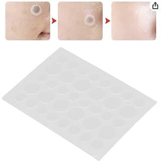 36 Pieces, Acne and Skin Tag Removal Patches, Absorbing Cover, Invisible, Blemish Spot, Hydrocolloid, Skin Treat