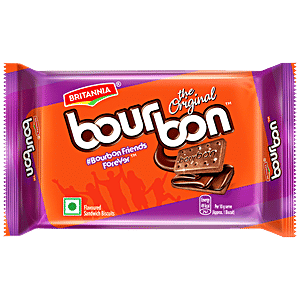 Britannia Bourbon Chocolate Cream Biscuit - 50 g
