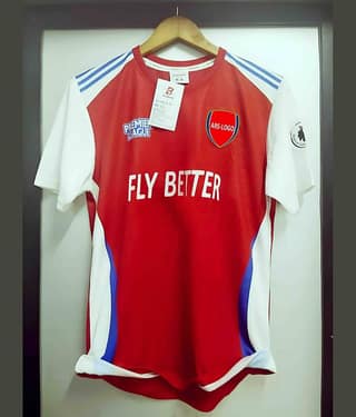 red football jersey