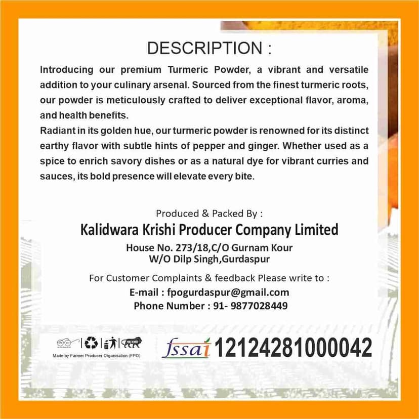 Turmeric Powder (100 gm) view 3